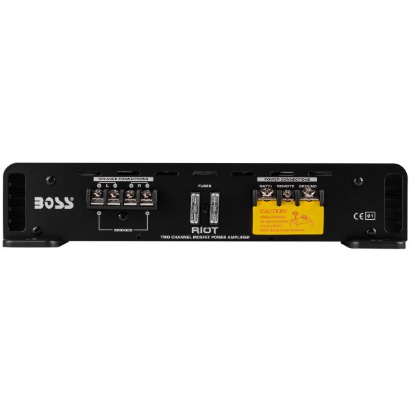 Main product image for BOSS R6002 RIOT 1200 Watt 2 Ch MOSFET Amplifier 265-3984